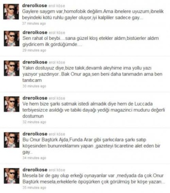 Haber | Erol Köse kime gay dedi?