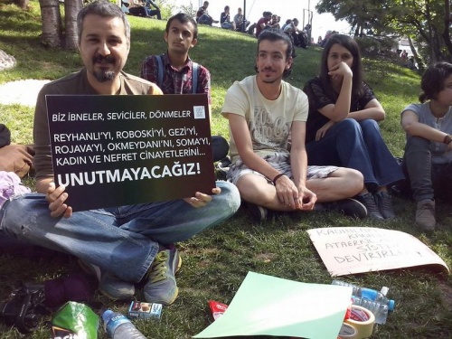 Haber | Ankara`daki LGBTİ`ler de Gezi`yi Unutmadı!