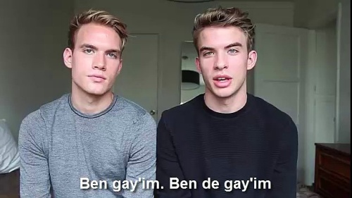 Haber | Eşcinsel ikizlerin babalarına açılma videosu YouTube’da