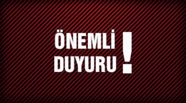 Haber | Önemli Duyuru: