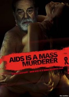 Haber | Saddam`lı, Hitler`li ve Stalin`li aids reklamları ortalığı karıştırdı