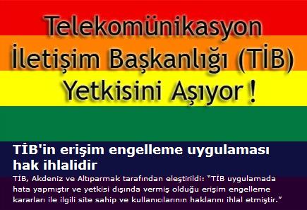 Haber | TİB`in erişim engelleme uygulaması hak ihlalidir